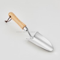 Gardening Tools Supplier Wooden Handled Planting Stainless Steel Hand Trowel